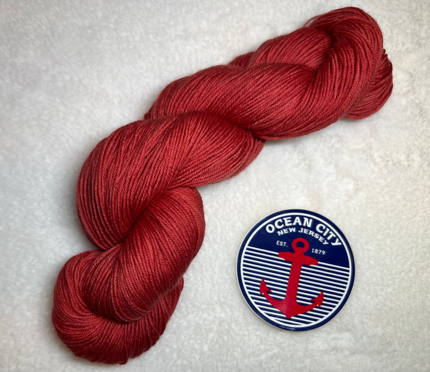 Cherry Pie Filling - 100% Merino Lambswool/ Fingering Weight Base