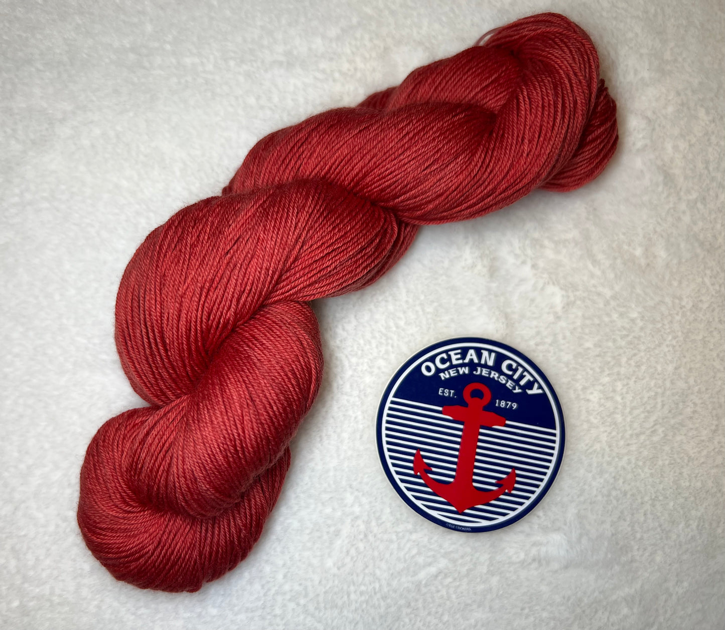 Cherry Pie Filling - 100% Merino Lambswool/ Fingering Weight Base