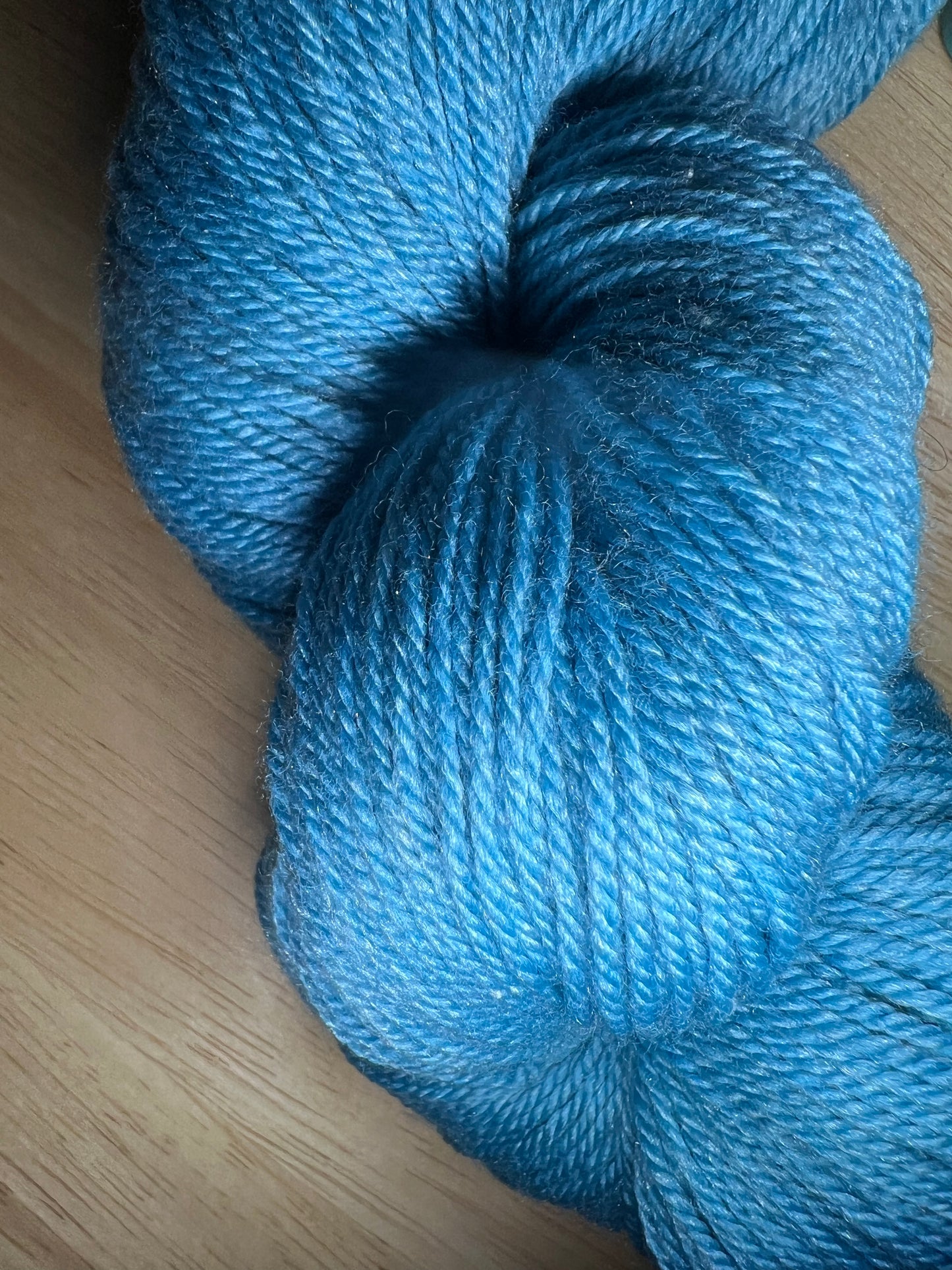 Swimming With Dolphins - 70% Merino / 30% Mulberry Silk