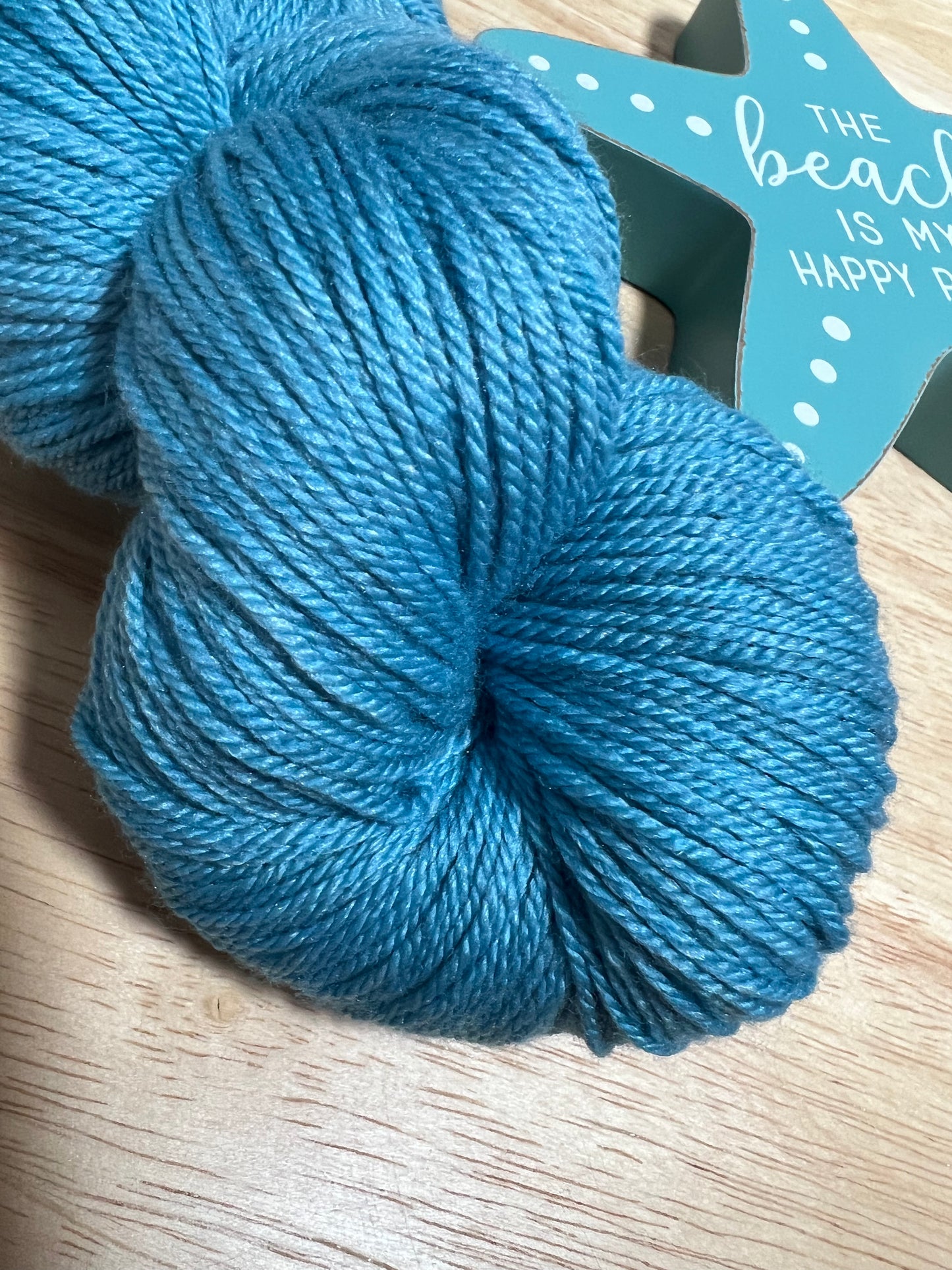 Swimming With Dolphins - 70% Merino / 30% Mulberry Silk
