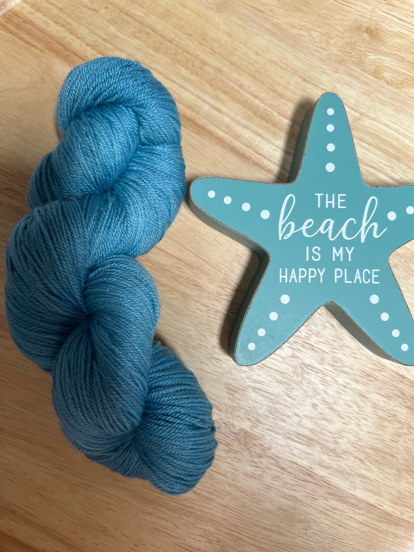 Swimming With Dolphins - 70% Merino / 30% Mulberry Silk