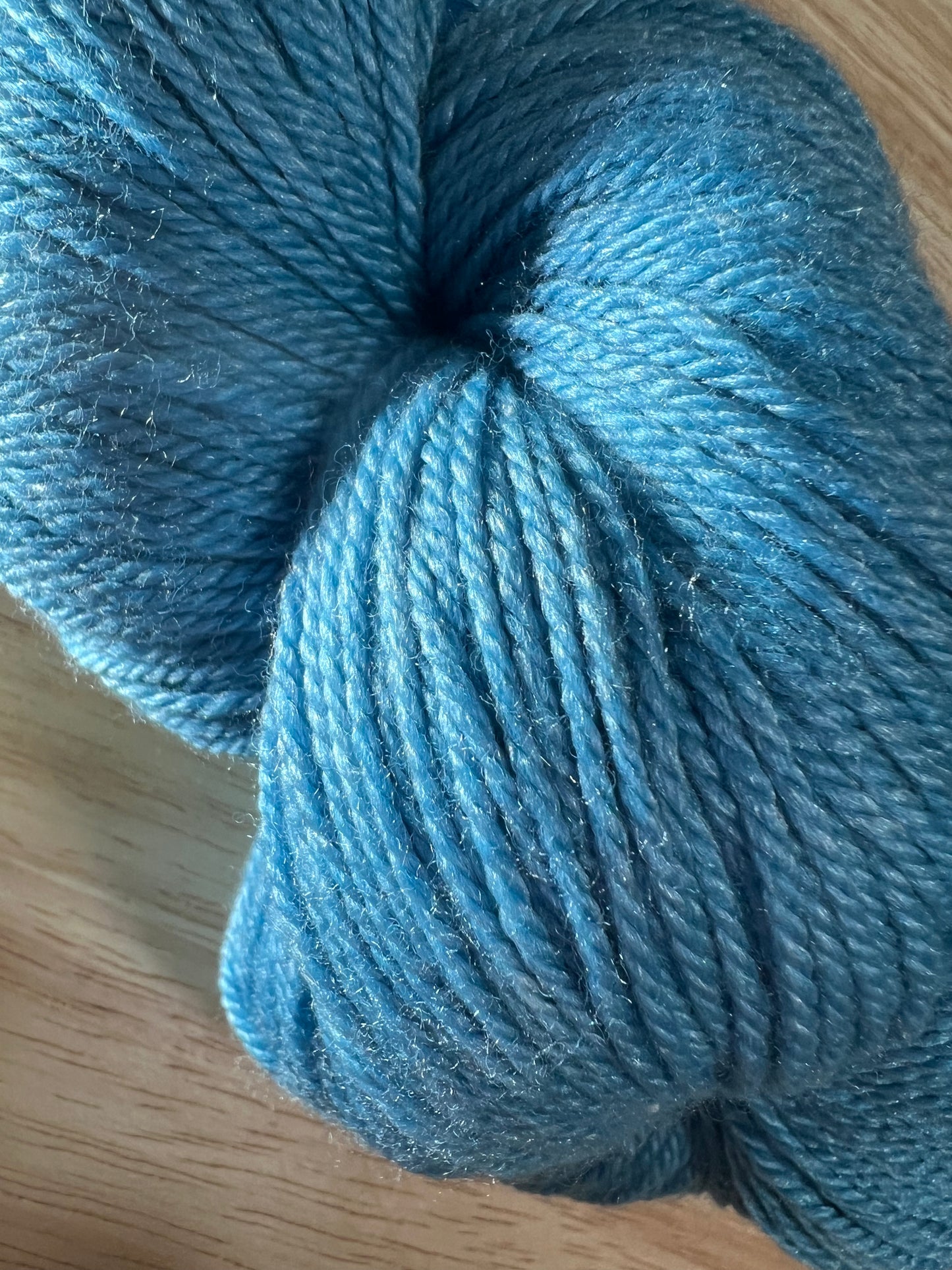 Swimming With Dolphins - 70% Merino / 30% Mulberry Silk