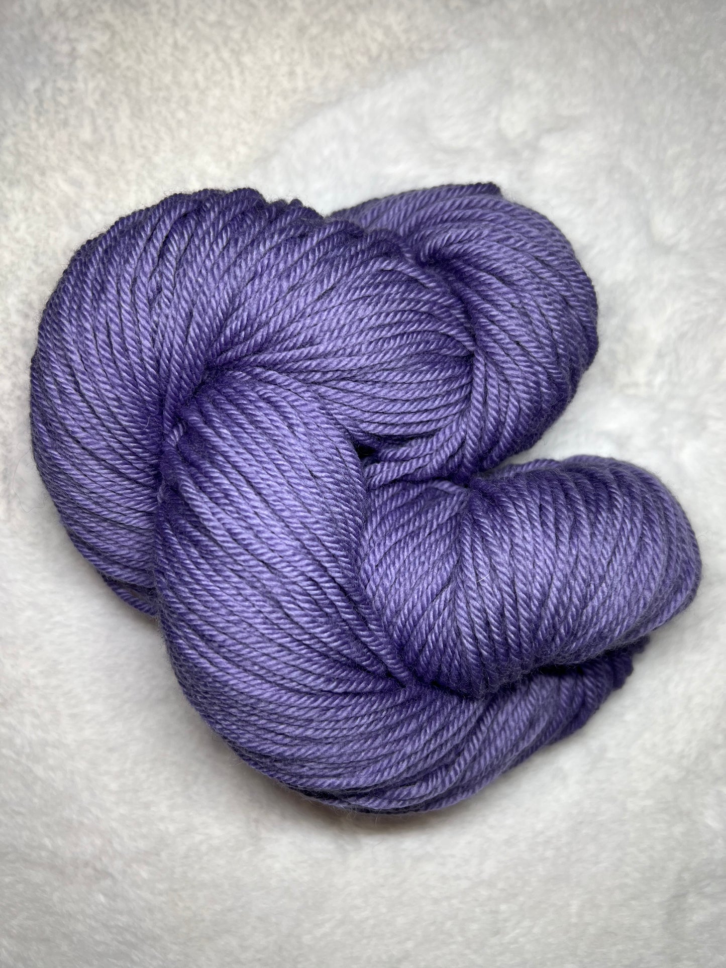 Grape Popsicle - 100% Merino Lambswool/ Aran Weight Base