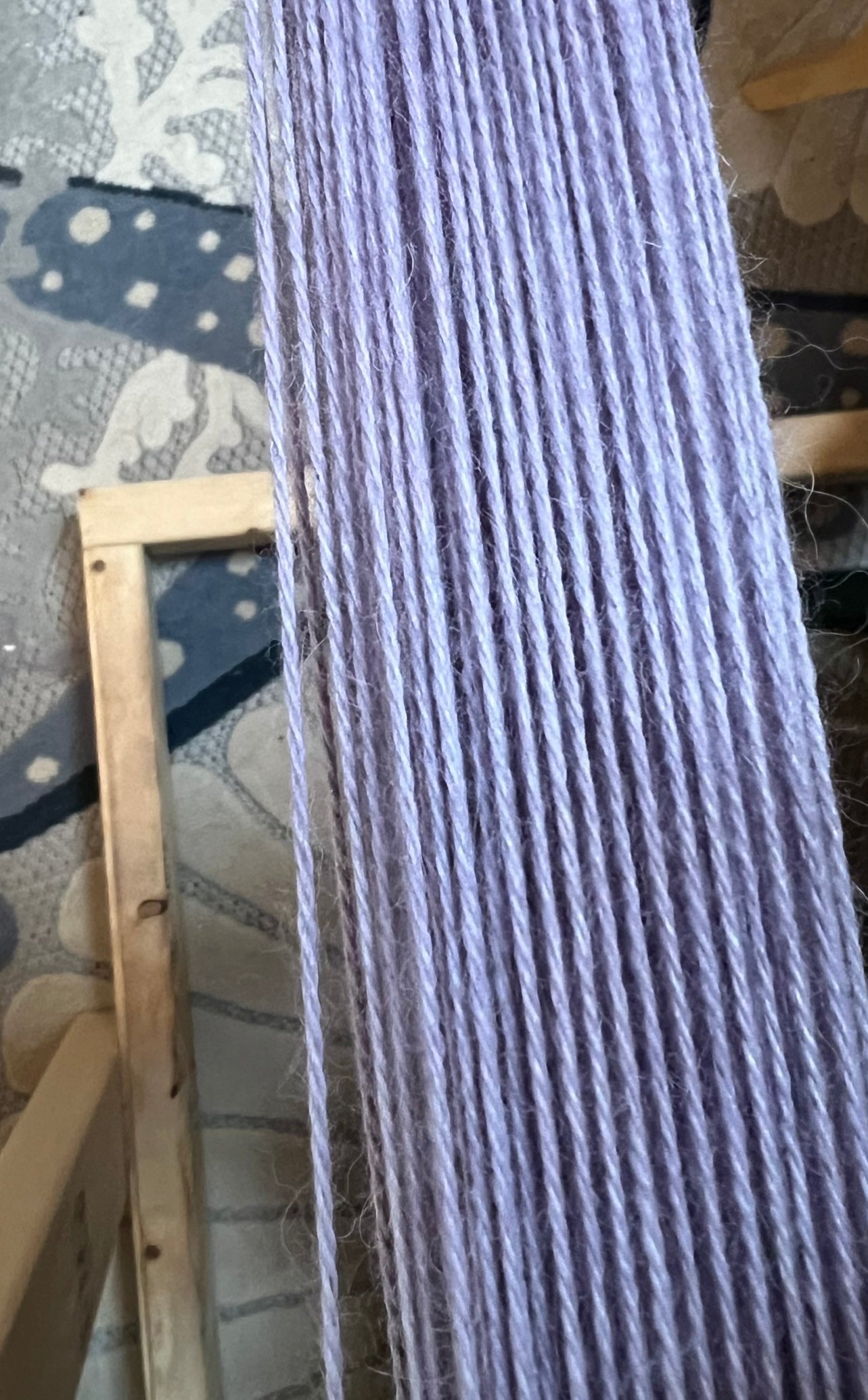 Grape Popsicle - 100% Baby Alpaca/ Sport Weight Base