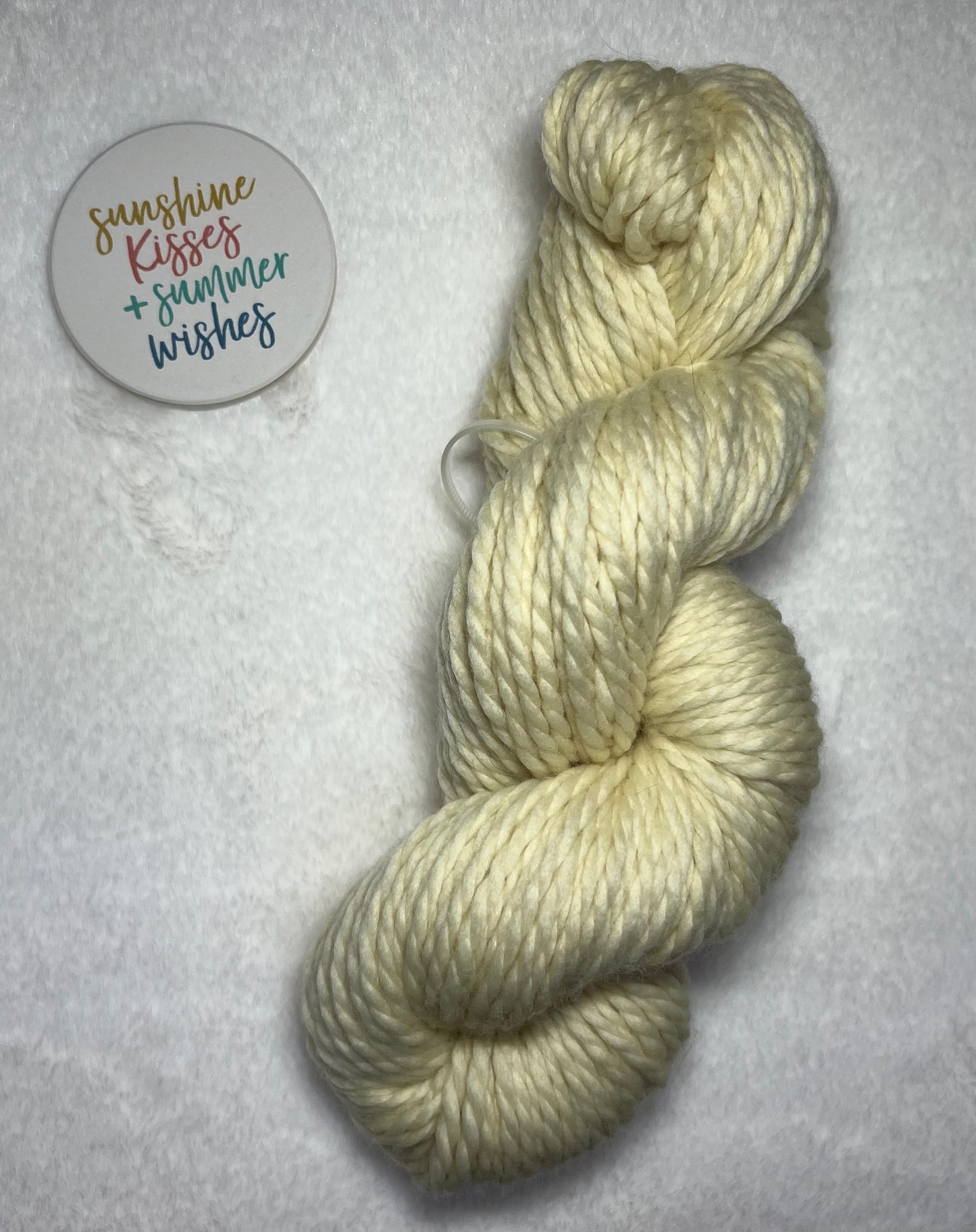 Sunshine Kisses - 100% Fine Merino Wool/ Bulky Weight Base