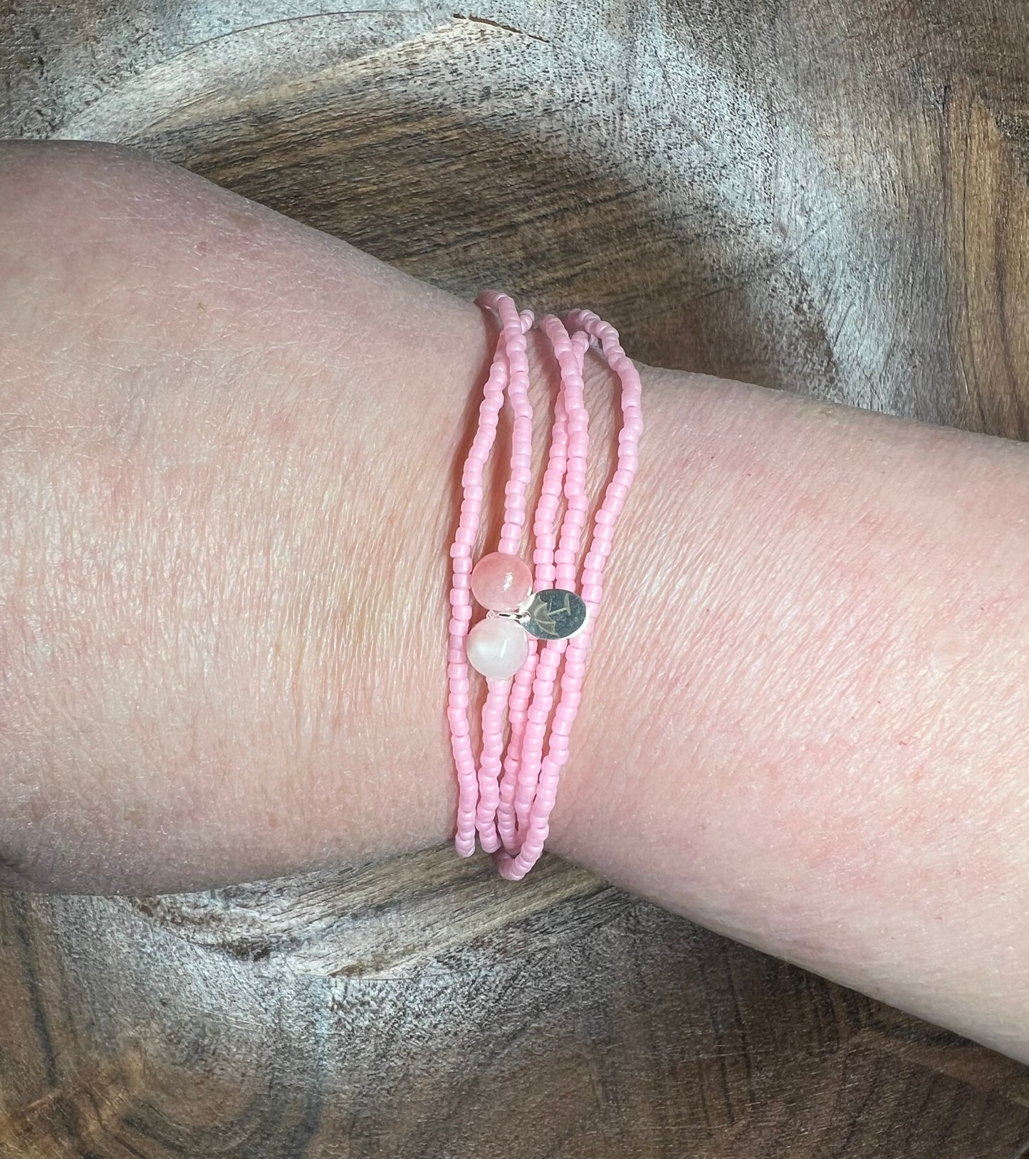 Sabbie Rosa Wrap Bracelet