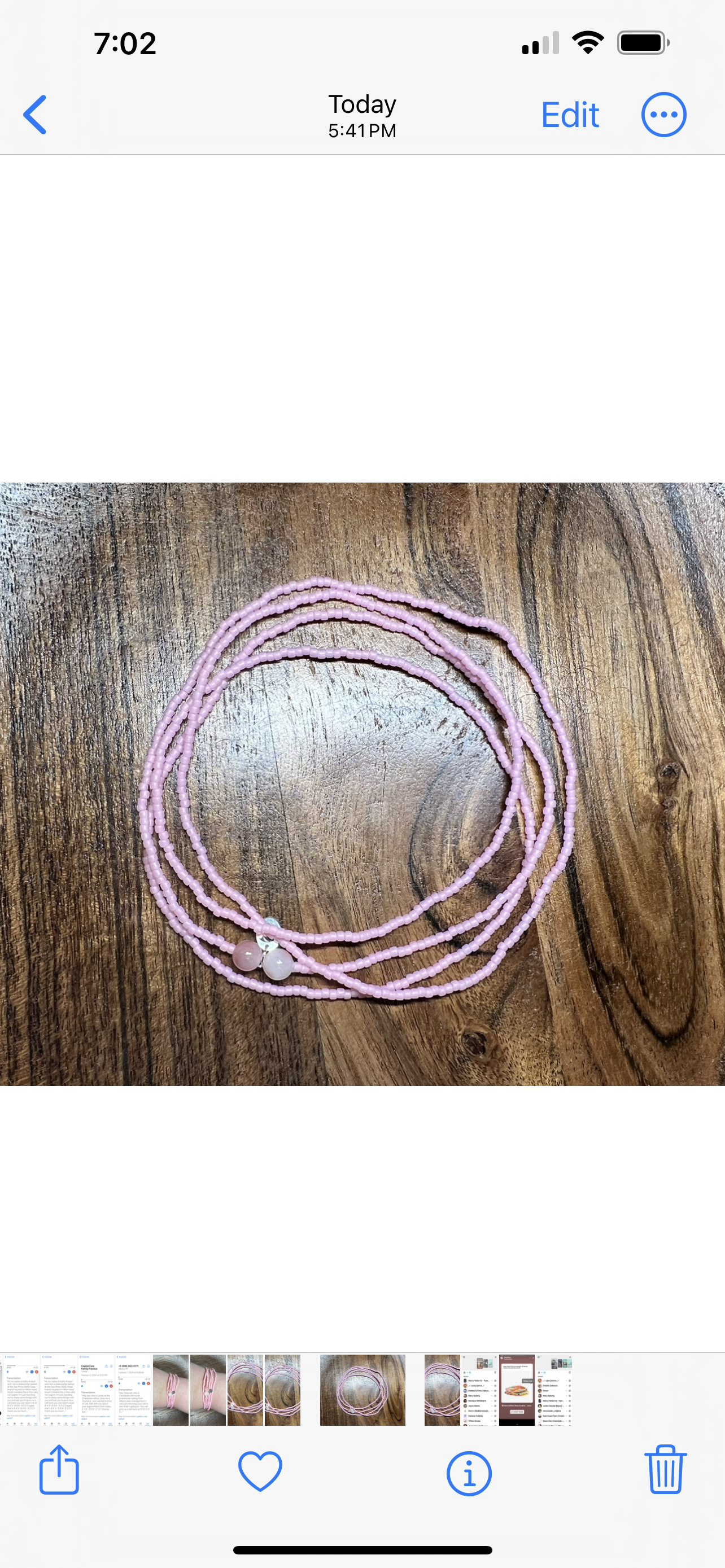 Sabbie Rosa Wrap Bracelet