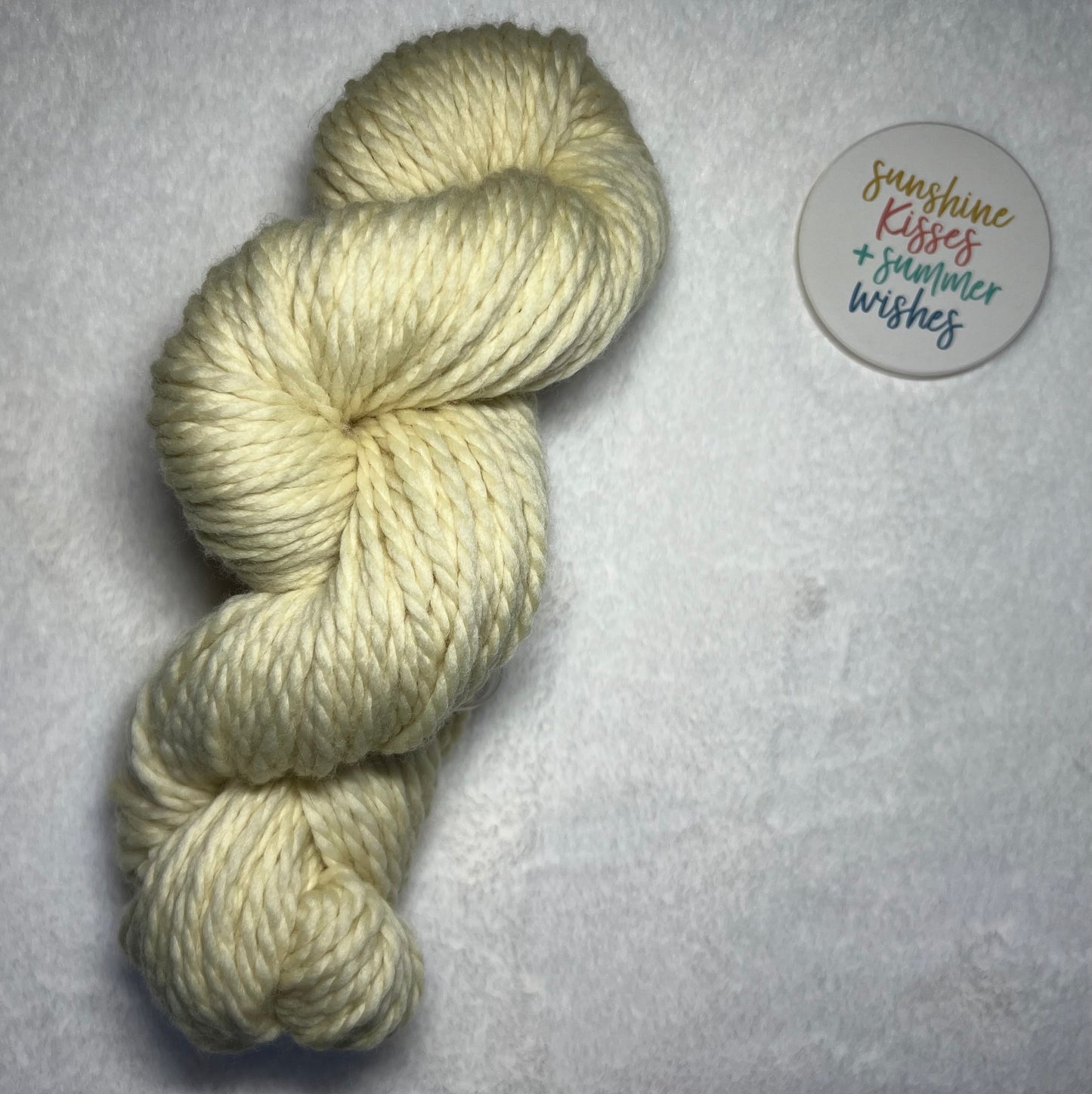 Sunshine Kisses - 100% Fine Merino Wool/ Bulky Weight Base