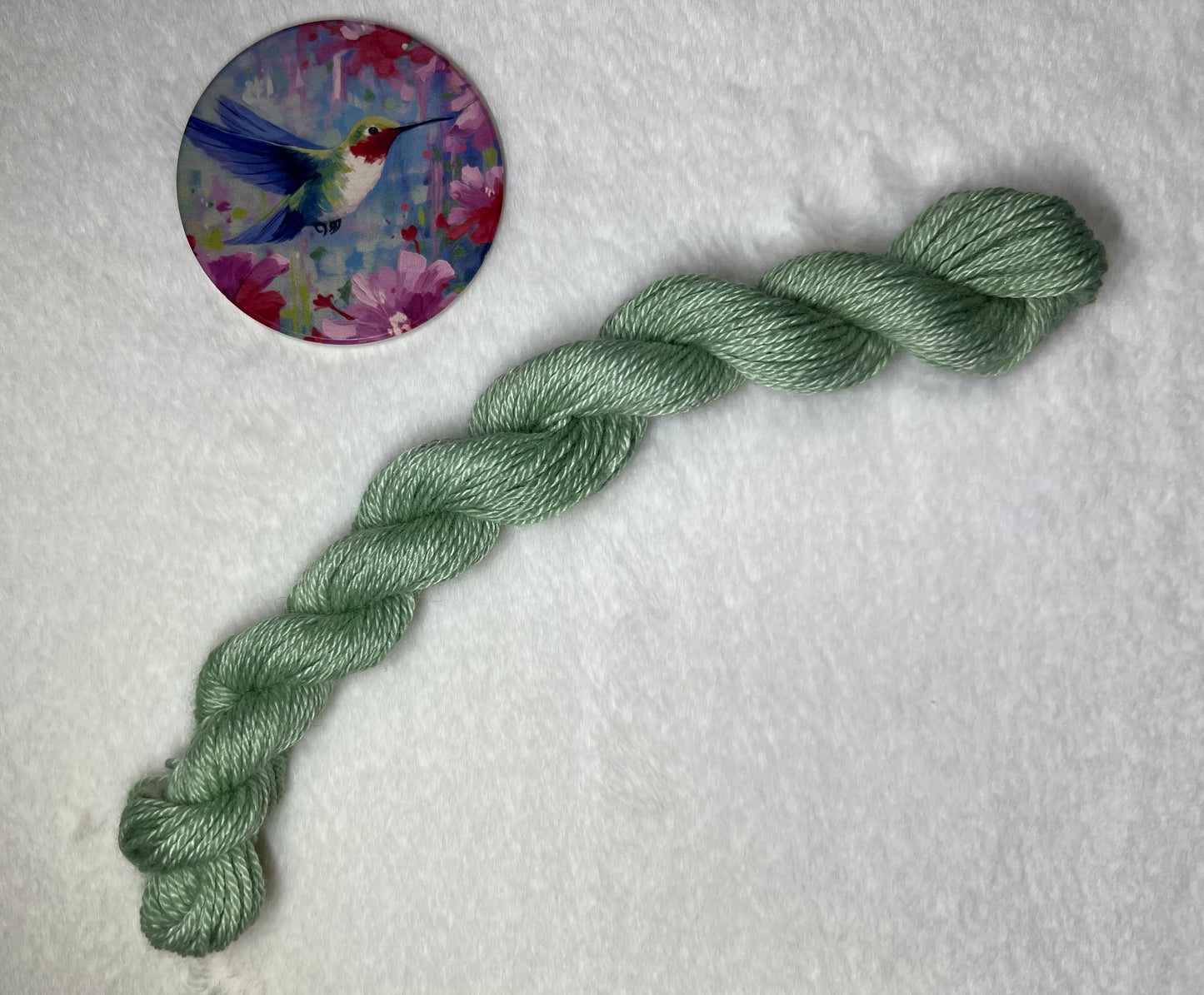 Aurora Borealis (Mini Skeins)- 50% Alpaca/50% Mulberry Silk/ Lace Weight Base