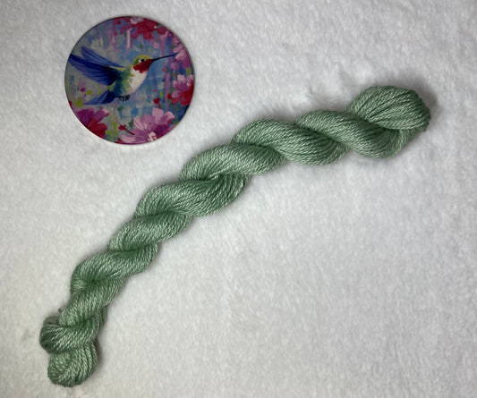 Aurora Borealis (Mini Skeins)- 50% Alpaca/50% Mulberry Silk/ Lace Weight Base