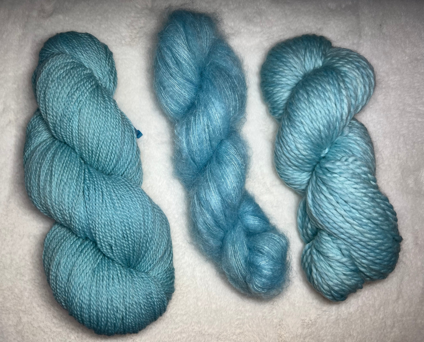 Tropical Waters - 70% Super Kid Mohair - 30% Silk/ Lace Weight Base