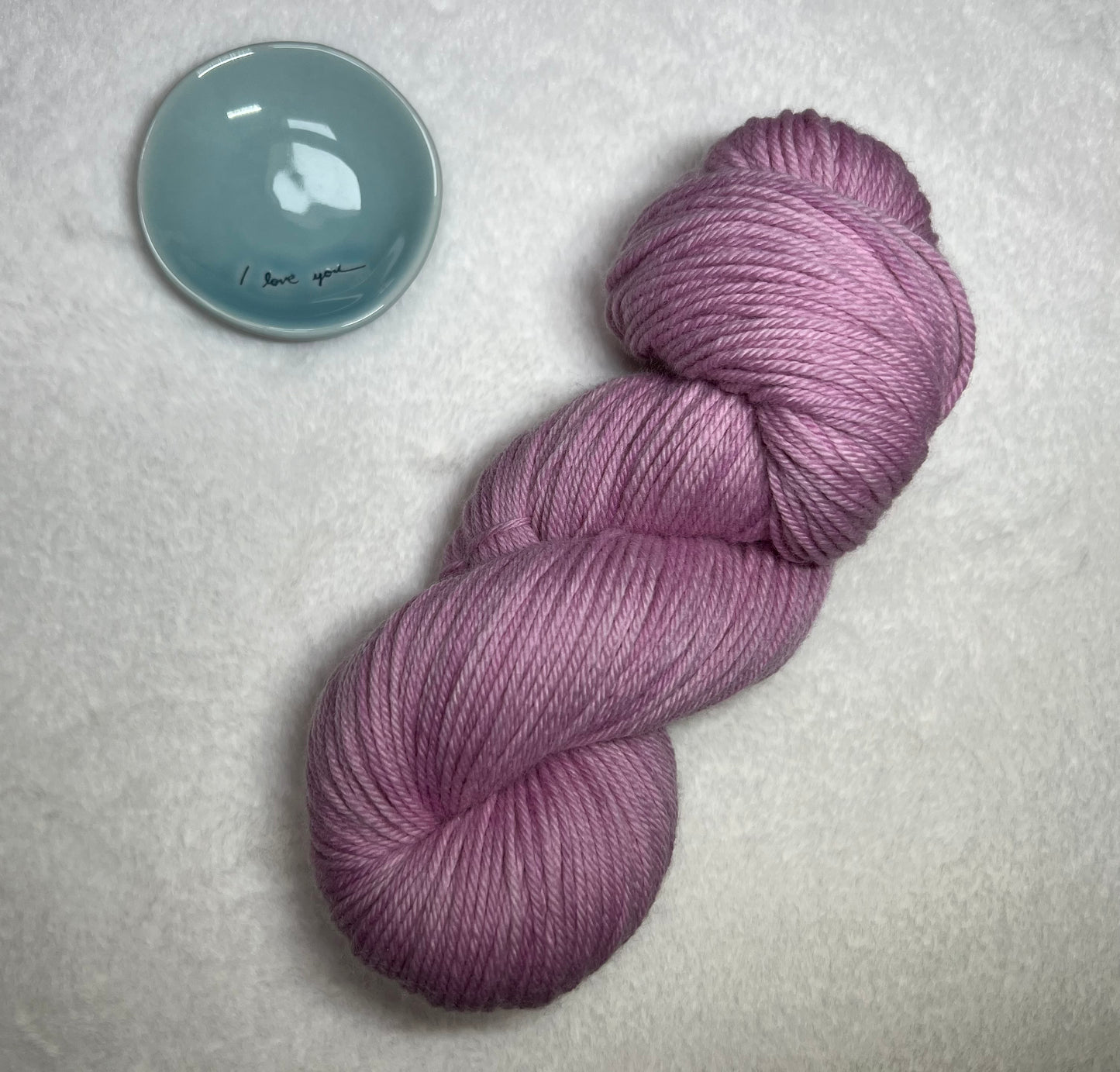 Seaside Romance - 100% Fine Organic, Non Superwash, Merino/ Aran-Worsted Weight Base