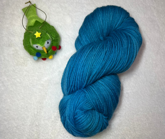 Vintage Blue - 100% Merino Lambswool/ Worsted Weight Base