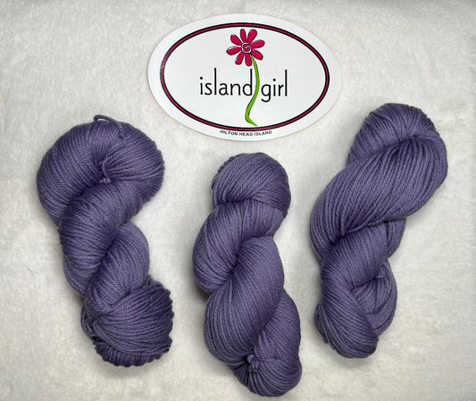 Grape Jam - 100% Merino Lambswool/ Aran Weight Base