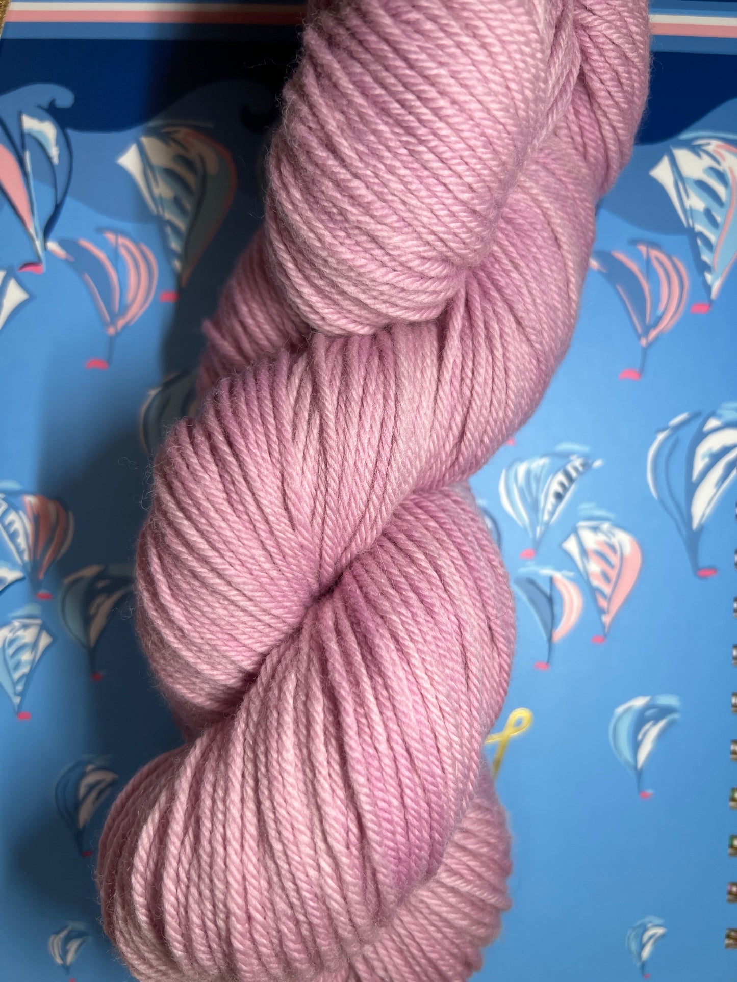 Pink Lemonade - 100% Fine Organic, Non Superwash Merino/ Aran - Worsted Weight Base