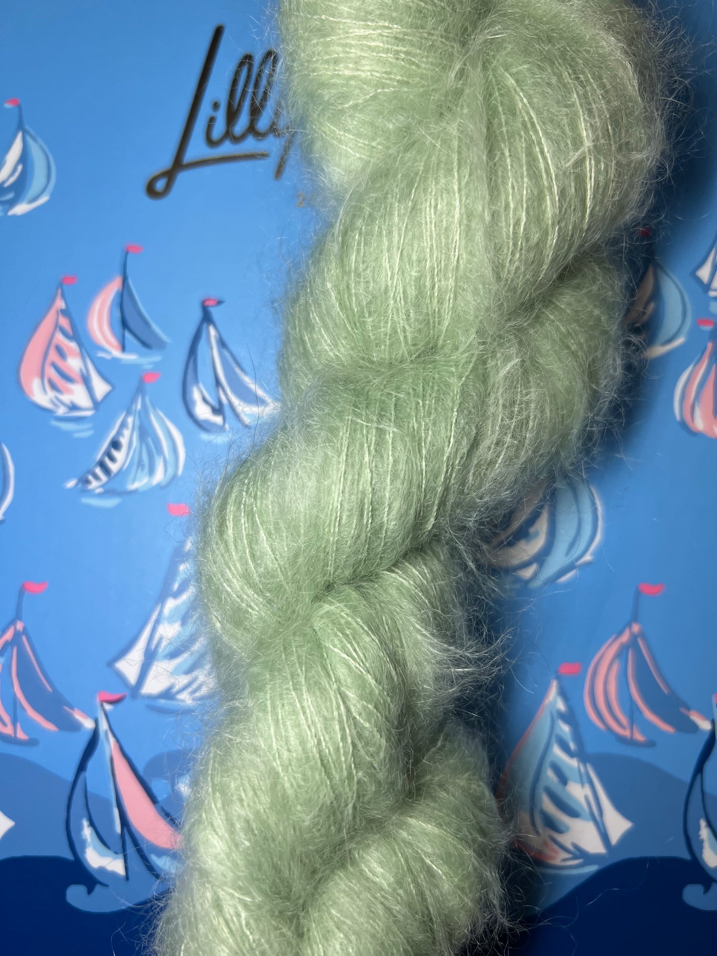 Aurora Borealis - 70% Super Kid Mohair + 30% Silk  Sock/ Lace Weight Base