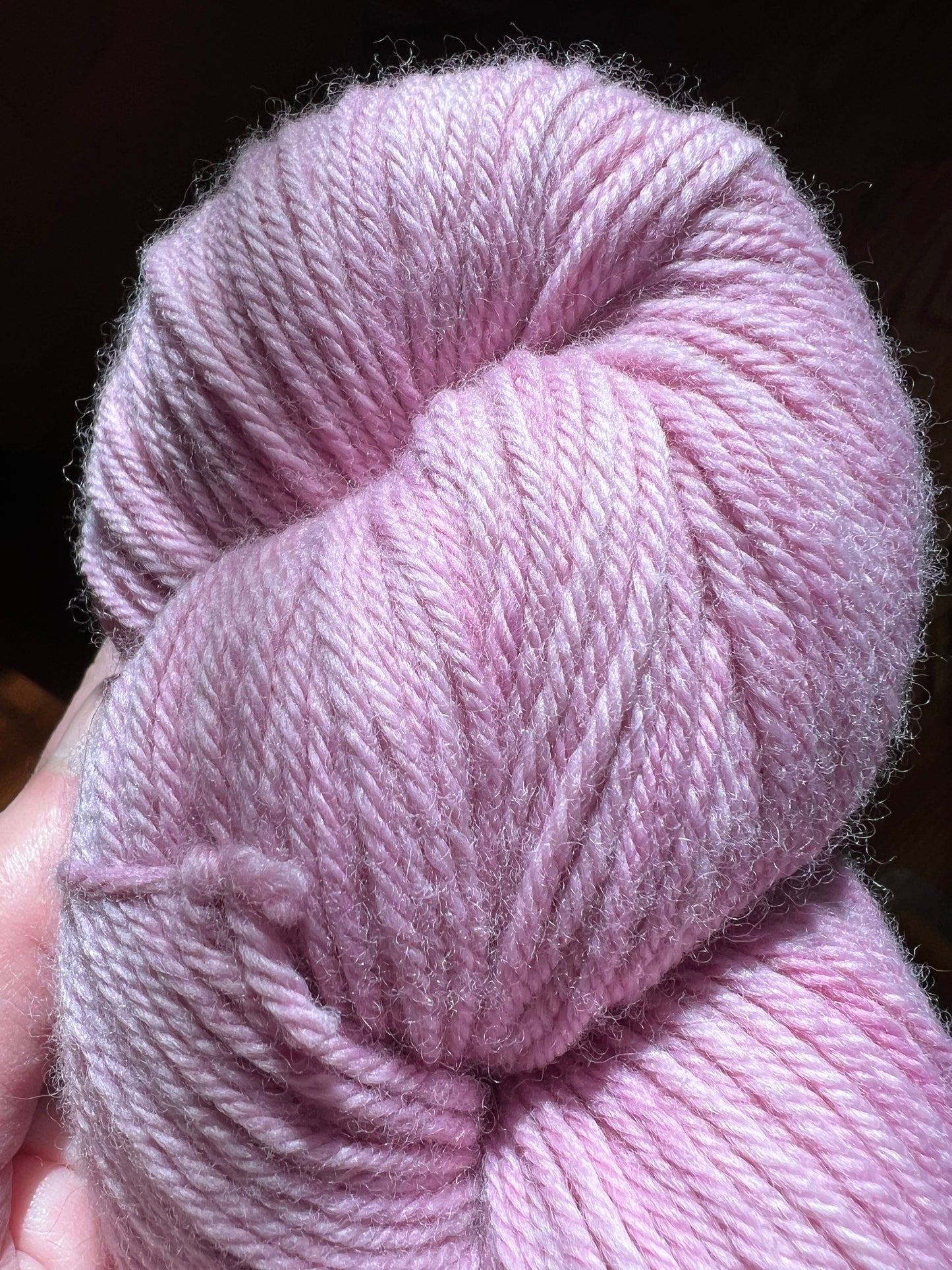 Seaside Romance - 100% Fine Organic, Non Superwash, Merino/ Aran-Worsted Weight Base