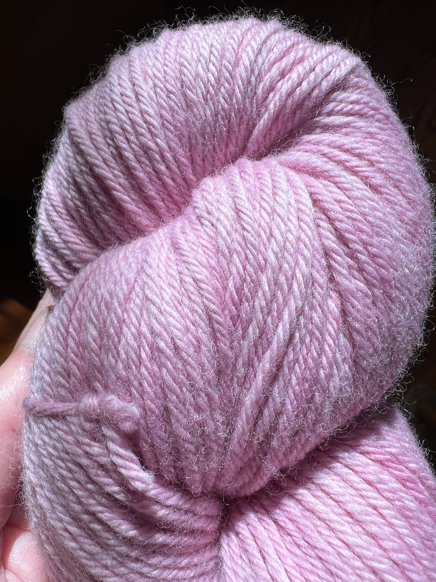 Seaside Romance - 100% Fine Organic, Non Superwash, Merino/ Aran-Worsted Weight Base