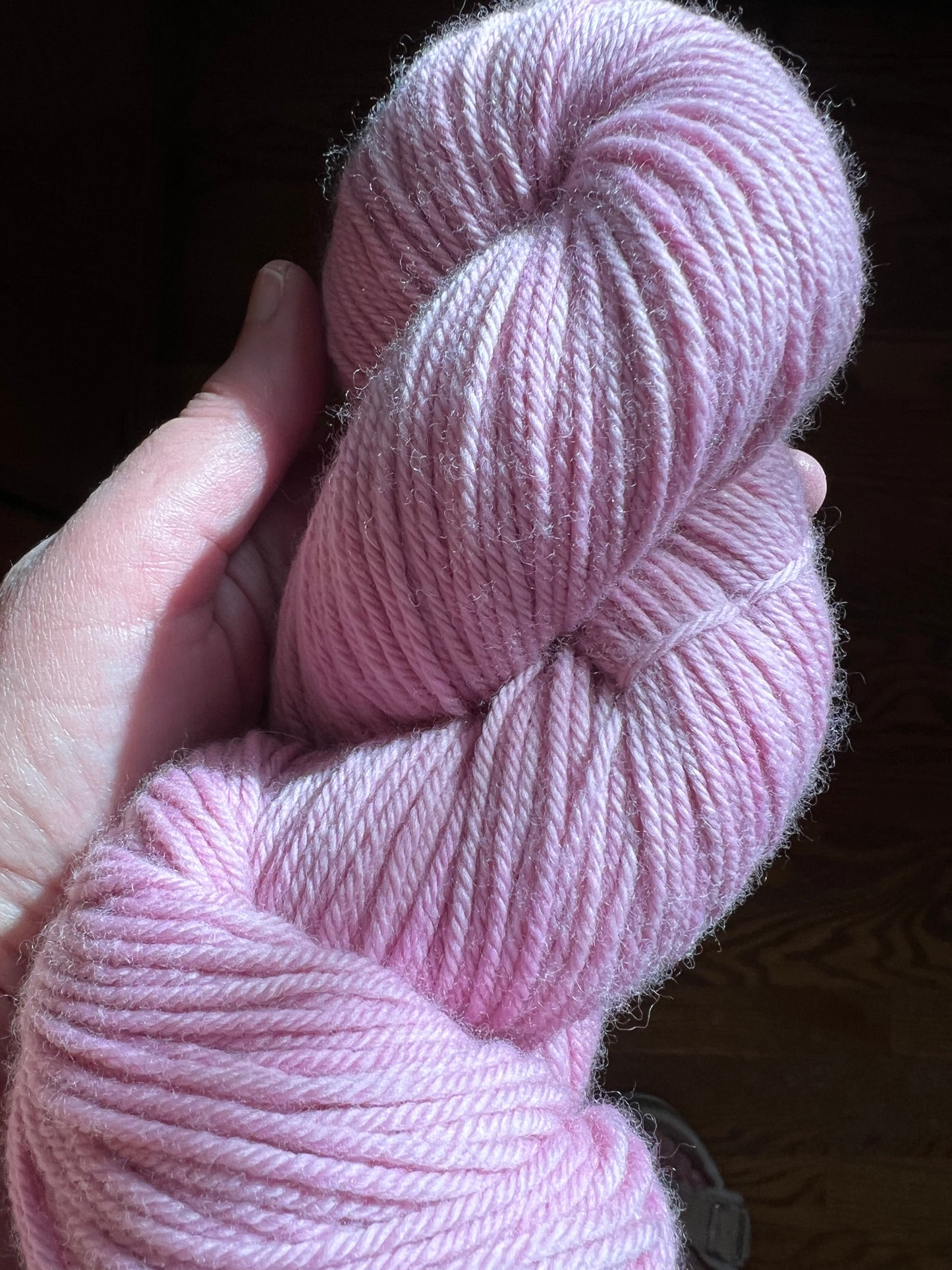 Seaside Romance - 100% Fine Organic, Non Superwash, Merino/ Aran-Worsted Weight Base