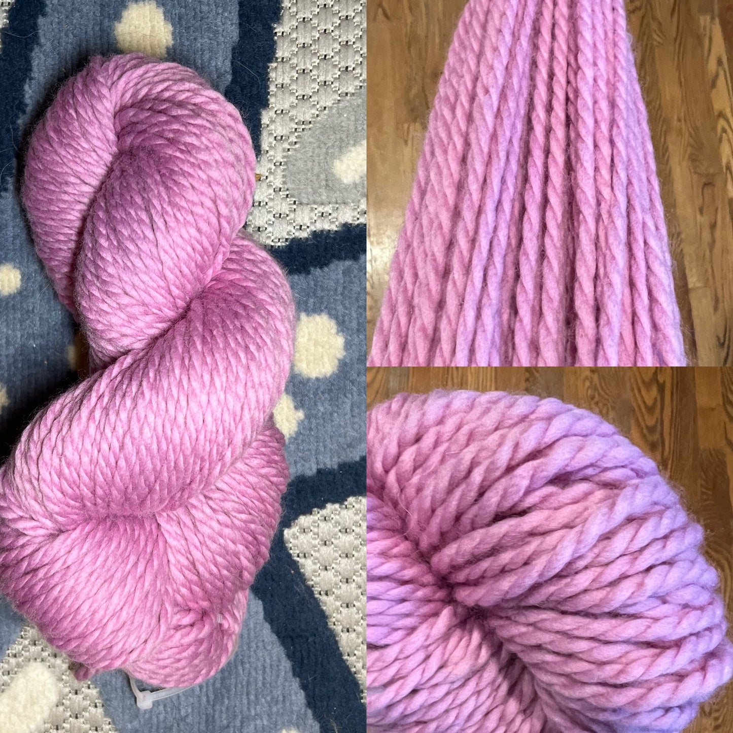 Seaside Romance - 100% Fine Merino Wool/ Bulky Weight Base