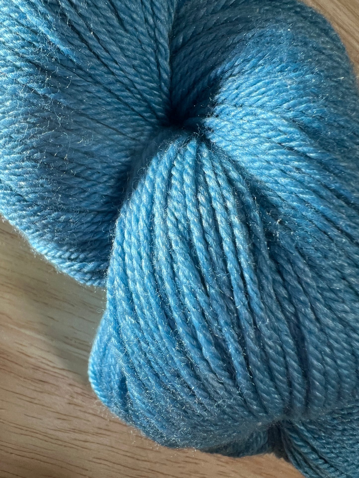 Swimming With Dolphins - 70% Merino / 30% Mulberry Silk