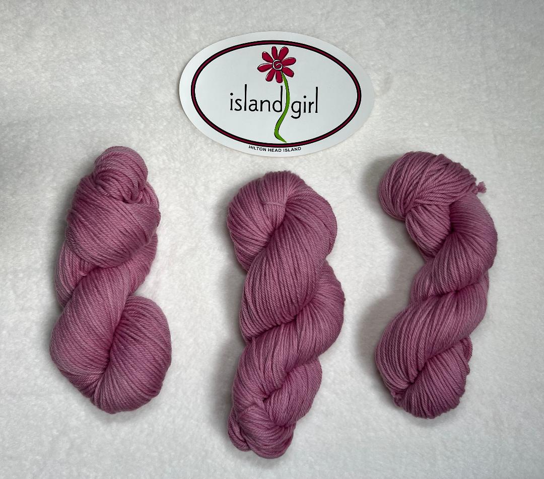 Pink Seashell - 100% Merino Lambswool/ Aran Weight Base