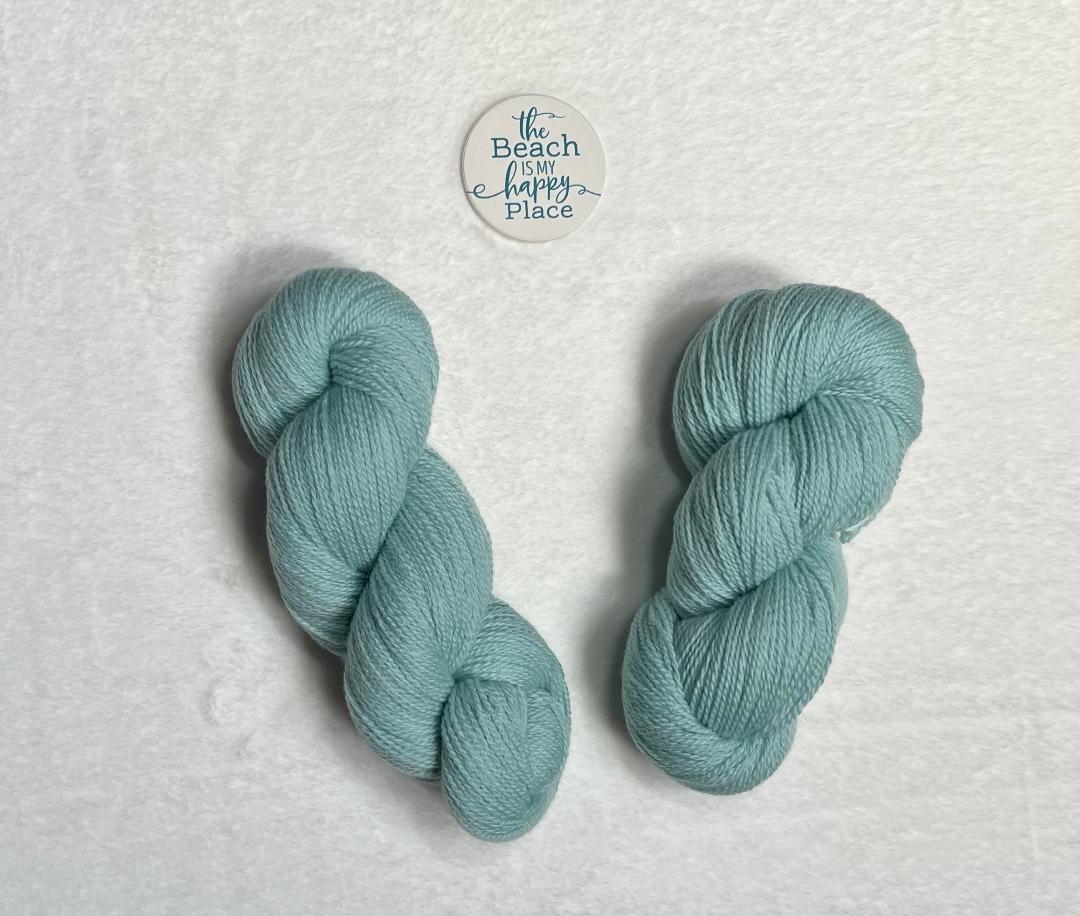 Seafoam - 100% Organic Merino / Sock Weight Base