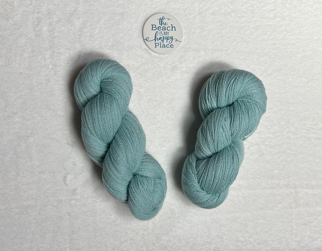 Seafoam - 100% Organic Merino / Sock Weight Base